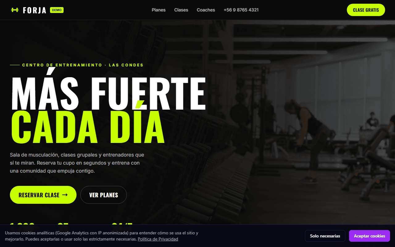 Demo: Gimnasio & Box